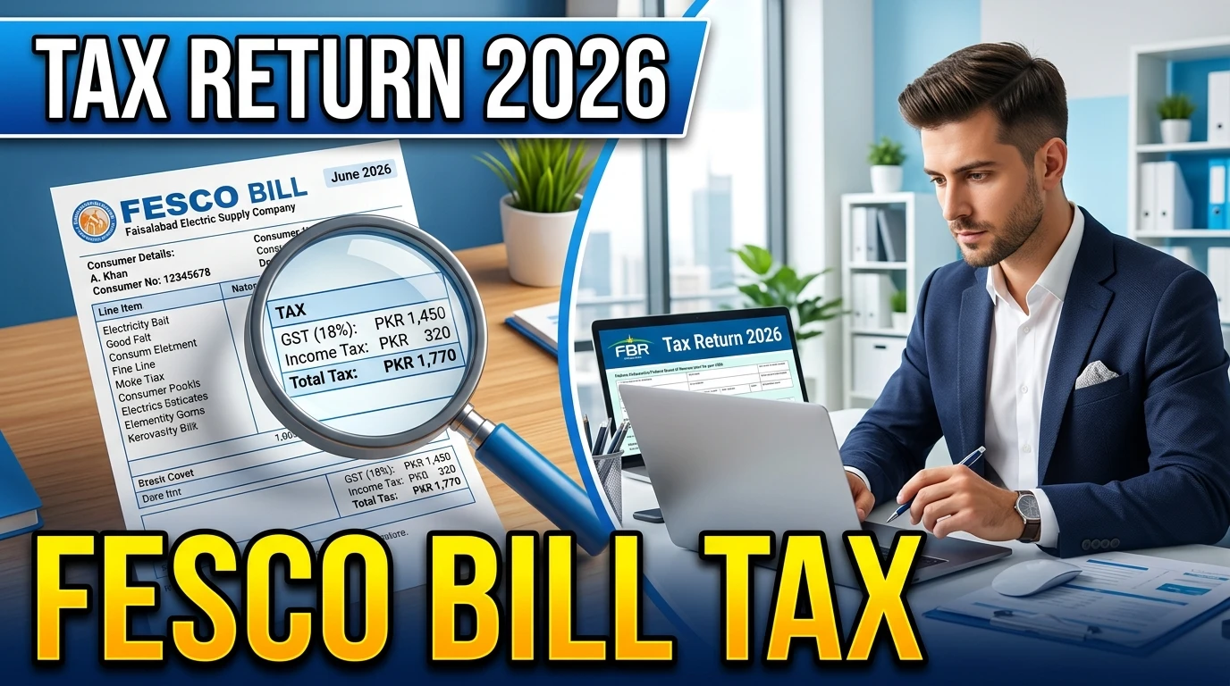 Tax Return 2026 Tax on FESCO Electricity Bill and How to Declare It in Your Income Tax Return